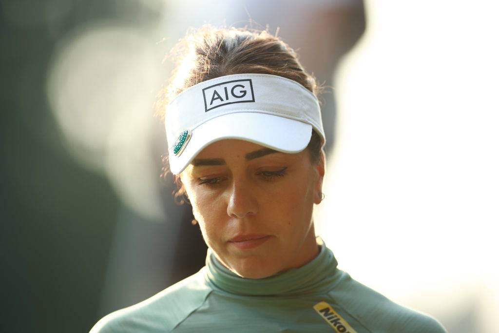 English golfer Georgia Hall